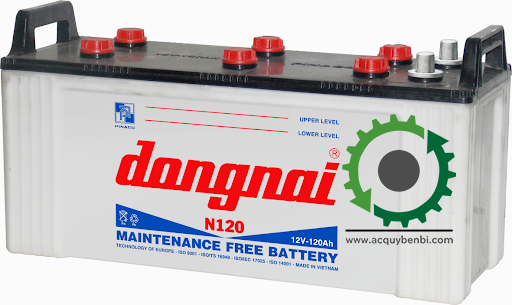 Ắc quy Đồng Nai 120Ah 3 Ắc quy Đồng Nai N120 (12V-120Ah)