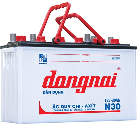 Bình ắc quy Đồng Nai 12V 30Ah 3 Bình ắc quy Đồng Nai 12V 30Ah